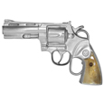 Revolver Enameled Belt Buckle